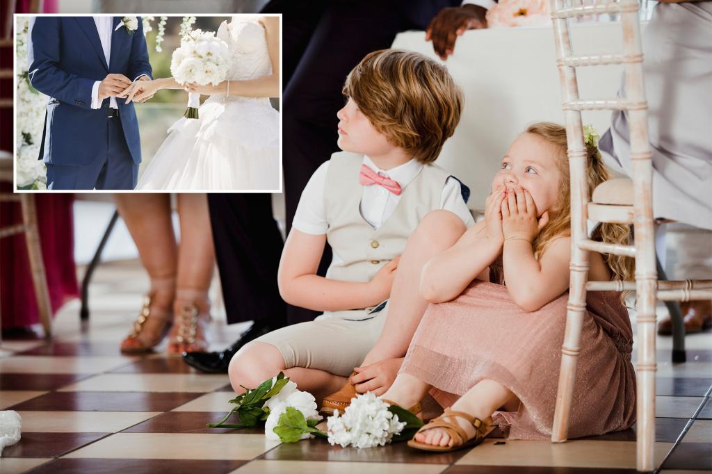 Wedding day backlash has bride questioning her 'no kids' rule as guests revolt: 'Be just as rude'